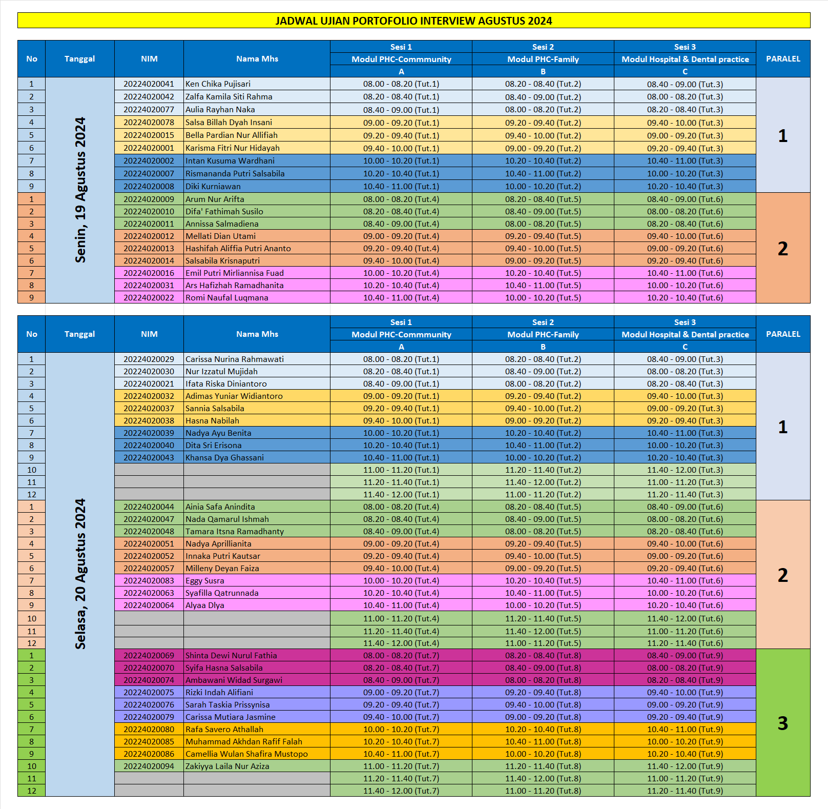 jadwal porto